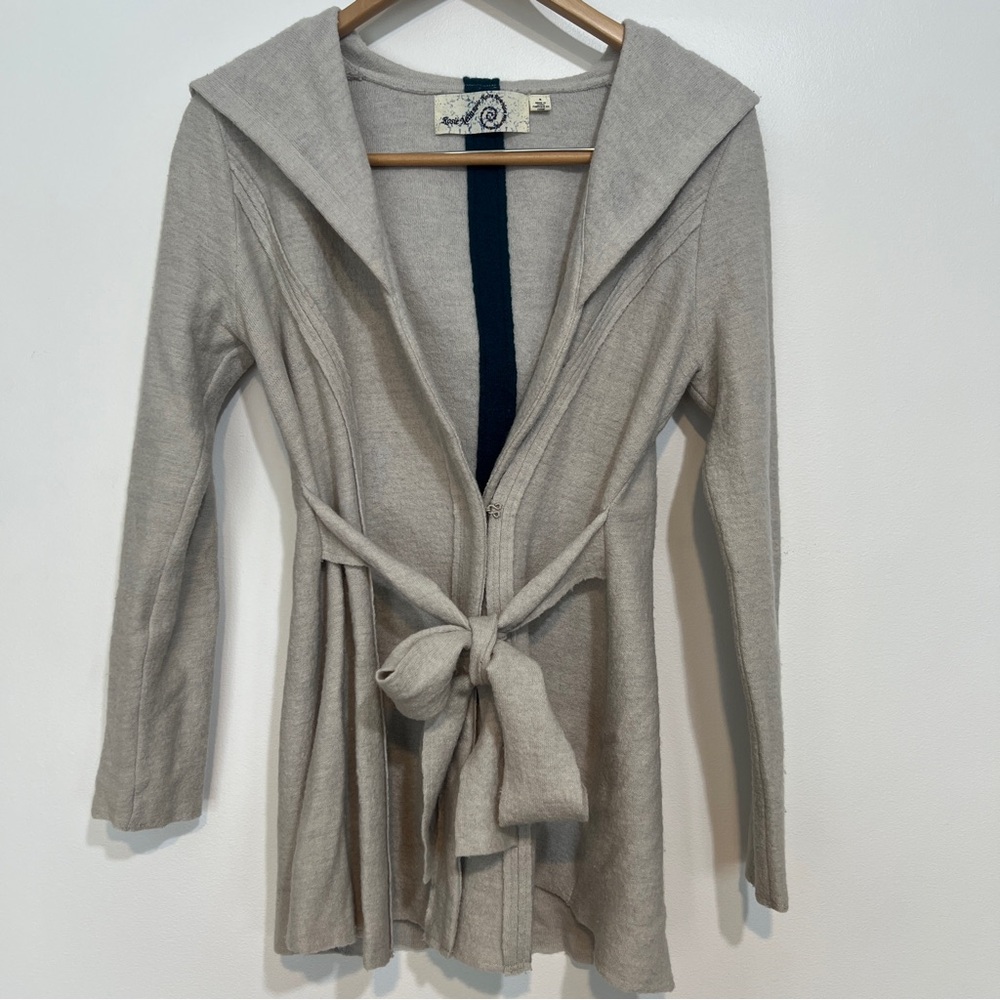 Anthropologie | 100% Wool | Rosie Neira Hood Cardigan Sweater | small